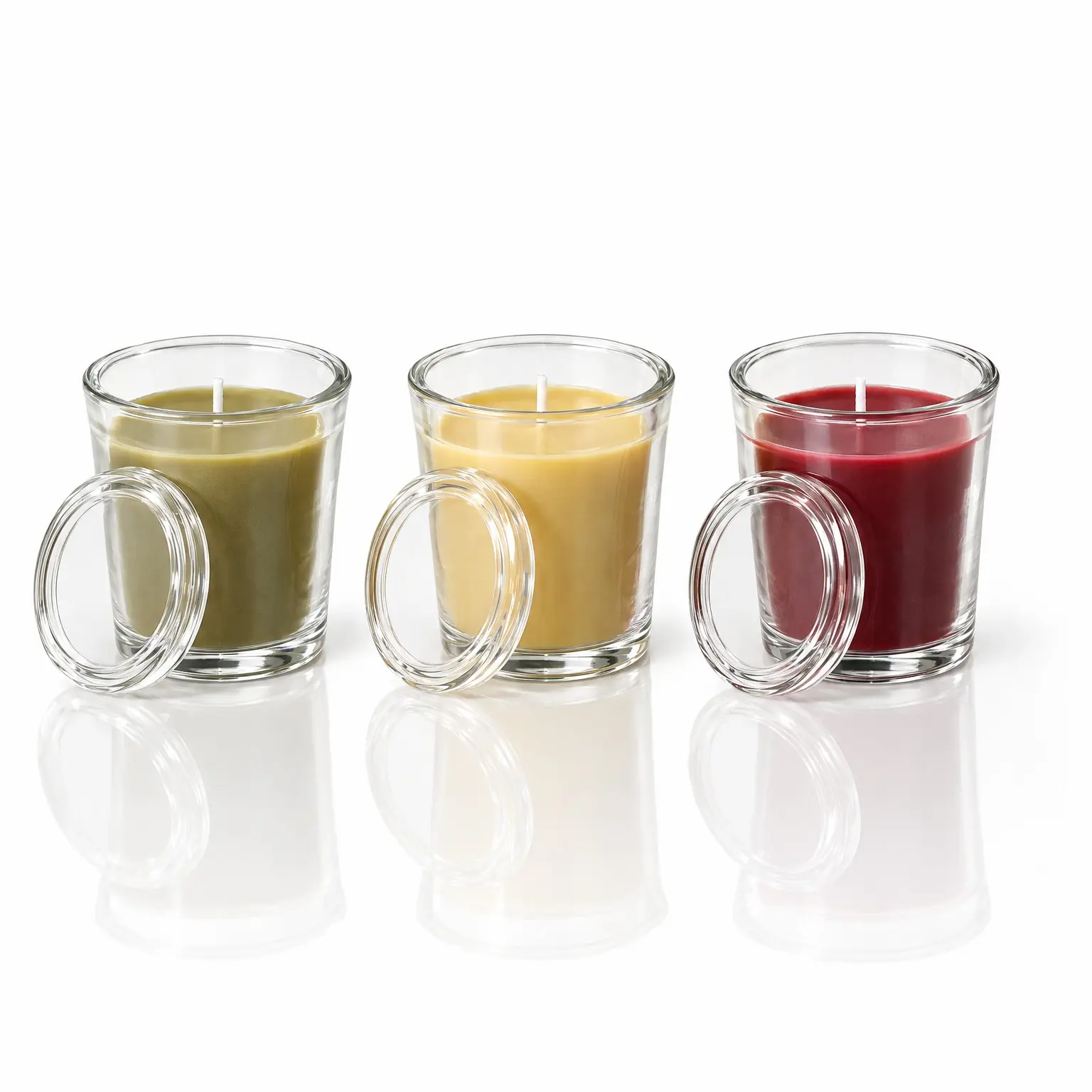 Bougies en cire d’abeille, Douceur Colorée